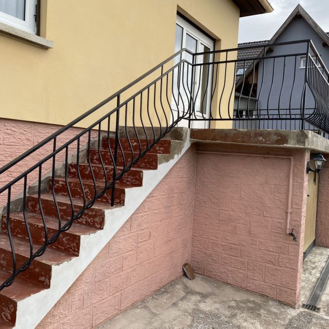 Terrasse / balcon / entrée en résine à bernolsheim Schiltigheim